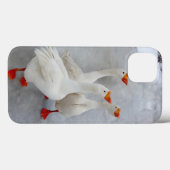 Coques Case-Mate iPhone Oie blanche (Verso (horizontal))