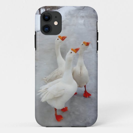 Coques Case-Mate iPhone Oie blanche (Dos)