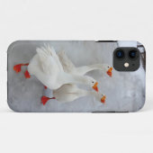 Coques Case-Mate iPhone Oie blanche (Dos (Horizontal))