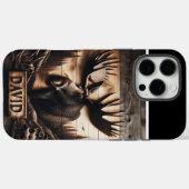 Coques Case-Mate iPhone Oie Carrée En Forêt (Verso (horizontal))