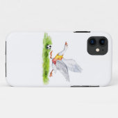 Coques Case-Mate iPhone Oie de football (Dos (Horizontal))