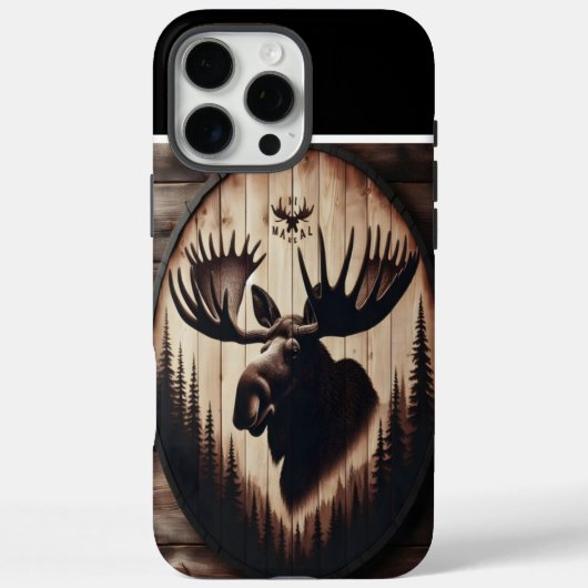 Coques Case-Mate iPhone Oie de tête en bois (Verso)