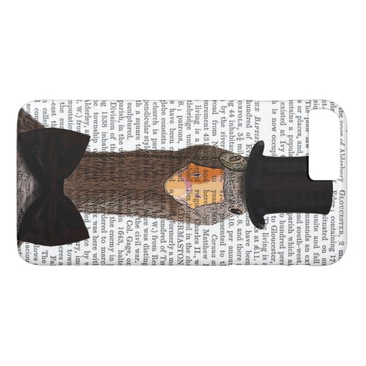 Coques Case-Mate iPhone Oie distinguée 2 (Dos (Horizontal))