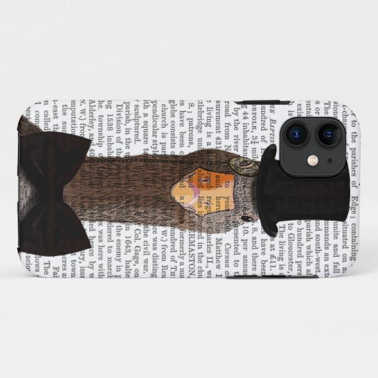 Coques Case-Mate iPhone Oie distinguée 2 (Dos (Horizontal))