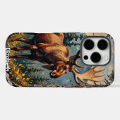 Coques Case-Mate iPhone Oie majestueuse dans les bois d'automne (Verso (horizontal))
