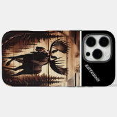 Coques Case-Mate iPhone Oie Tissée Dans Les Bois (Verso (horizontal))