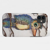 Coques Case-Mate iPhone Oiseau abstrait (Dos (Horizontal))