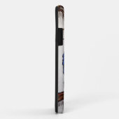 Coques Case-Mate iPhone Oiseau abstrait (Dos/Droite)