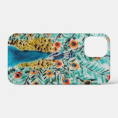Coques Case-Mate iPhone Oiseau Art Paon Peacock Feathers (Verso (horizontal))