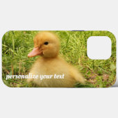 Coques Case-Mate iPhone oiseau, canard, canard, jaune, nature, mignonette, (Verso (horizontal))