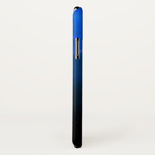 COQUES Case-Mate iPhone OISEAU CLAIR EN MONOGRAM BLEU (Dos/Droite)