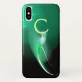 COQUES Case-Mate iPhone OISEAU CLAIR EN MONOGRAM VERT (Dos)
