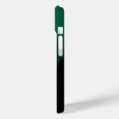 COQUES Case-Mate iPhone OISEAU CLAIR / MONOGRAMME ABSTRAIT NOIR ET VERT (Verso / Gauche)
