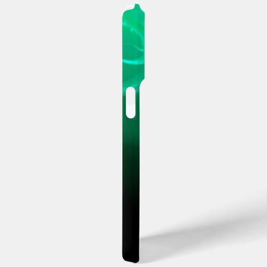 COQUES Case-Mate iPhone OISEAU CLAIR / MONOGRAMME ABSTRAIT NOIR ET VERT (Verso / Droite)