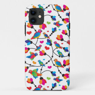 Coques Pour iPhone oiseau coloré mignon de perroquet