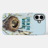 Coques Case-Mate iPhone Oiseau dans le nid (Verso (horizontal))