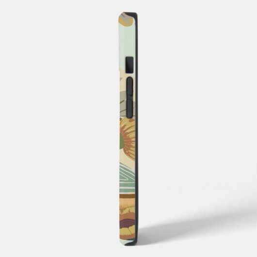 Coques Case-Mate iPhone Oiseau d'art populaire nordique (Verso / Gauche)