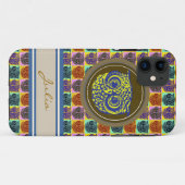 Coques Case-Mate iPhone oiseau de chouette personnalisable (Dos (Horizontal))