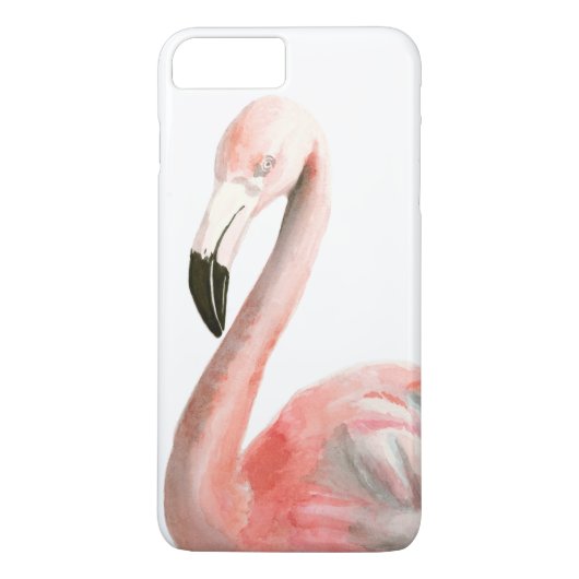 Coques Case-Mate iPhone Oiseau de Flamant rose tropical (Dos)