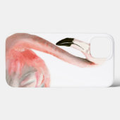 Coques Case-Mate iPhone Oiseau de Flamant rose tropical (Verso (horizontal))