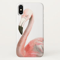 Oiseau de Flamant rose tropical