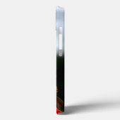Coques Case-Mate iPhone Oiseau de Humming et Fleur Rouge (Verso / Gauche)