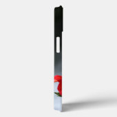 Coques Case-Mate iPhone Oiseau de Humming et Fleur Rouge (Verso / Droite)