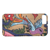 Coques Case-Mate iPhone Oiseau de Latin-ness (Dos (Horizontal))
