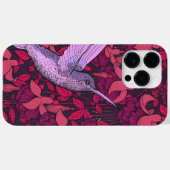 Coques Case-Mate iPhone Oiseau-de-mer et violette de fuchsia (Verso (horizontal))