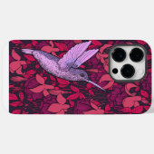 Coques Case-Mate iPhone Oiseau-de-mer et violette de fuchsia (Verso (horizontal))