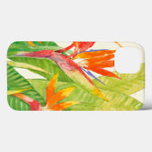 Coques Case-Mate iPhone Oiseau des fleurs | du paradis tropical (Verso (horizontal))