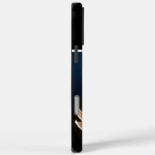 Coques Case-Mate iPhone Oiseau doré et fleur (Verso / Droite)