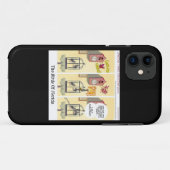 Coques Case-Mate iPhone Oiseau Drôle "Ne Pas Reculer" Avec Un Fusil (Dos (Horizontal))