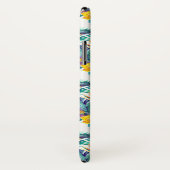 Coques Case-Mate iPhone Oiseau du paradis et du motif d'orchidée (Dos/Droite)