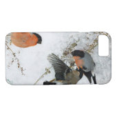Coques Case-Mate iPhone Oiseau en Neige, Bruno Liljefors (Dos (Horizontal))