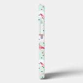 Coques Case-Mate iPhone Oiseau Flamant rose Avec Plumes (Verso / Gauche)