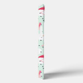 Coques Case-Mate iPhone Oiseau Flamant rose Avec Plumes (Verso / Droite)