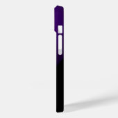 COQUES Case-Mate iPhone OISEAU LUMIÈRE DANS LE MONOGRAMME PURPLE (Verso / Gauche)