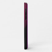 COQUES Case-Mate iPhone OISEAU LUMINEUX DANS LE MONOGRAMME DE FUCHSIE ROSE (Dos/Gauche)