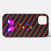 Coques Case-Mate iPhone Oiseau noir (Verso (horizontal))