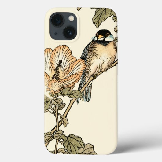 Coques Case-Mate iPhone Oiseau oriental perché sur la branche (Verso)