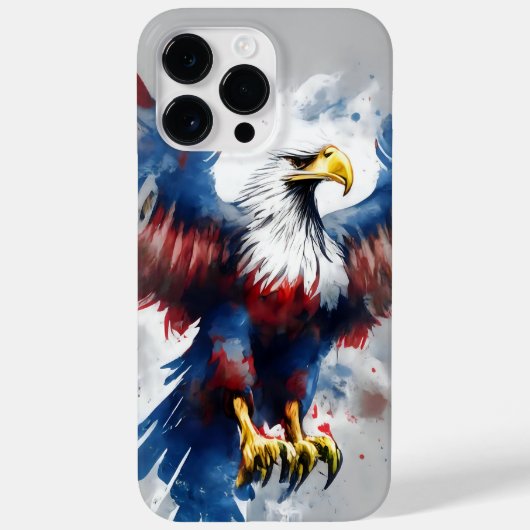 COQUES Case-Mate iPhone OISEAU PATRIOTIQUE AMÉRICAINE DE BALD EAGLE (Verso)