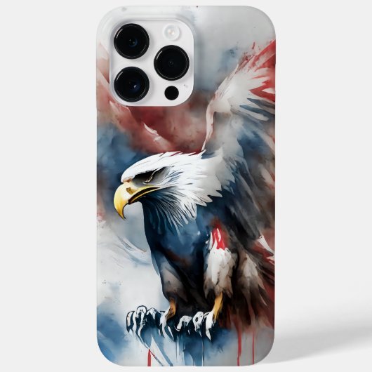COQUES Case-Mate iPhone OISEAU PATRIOTIQUE AMÉRICAINE DE BALD EAGLE (Verso)