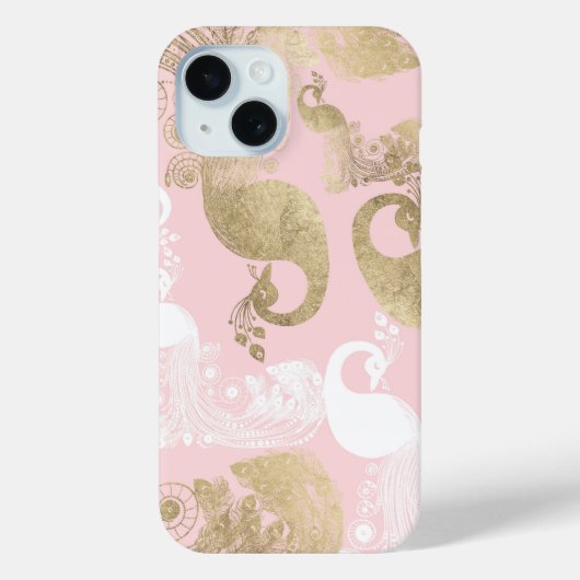 Coques Case-Mate iPhone Oiseau royal rose (Verso)