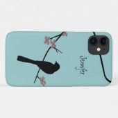 Coques Case-Mate iPhone Oiseau sur la branche (Dos (Horizontal))