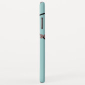 Coques Case-Mate iPhone Oiseau sur une branche de fleur (Dos/Droite)