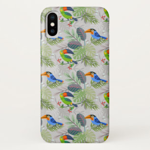 Case-Mate iPhone Case Oiseau Toucan mignon, Motif de tous les jours, Aqu