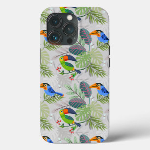 Case-Mate iPhone Case Oiseau Toucan mignon, Motif de tous les jours, Aqu