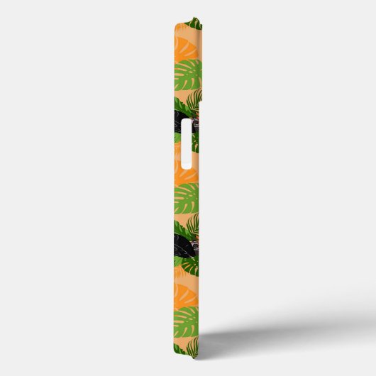 Coques Case-Mate iPhone Oiseau tropical Toucan Motif sans couture (Verso / Droite)