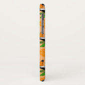 Coques Case-Mate iPhone Oiseau tropical Toucan Motif sans couture (Dos/Gauche)